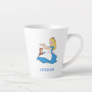 Tasse Latte Alice au pays des merveilles : Alice et Dinah Disn