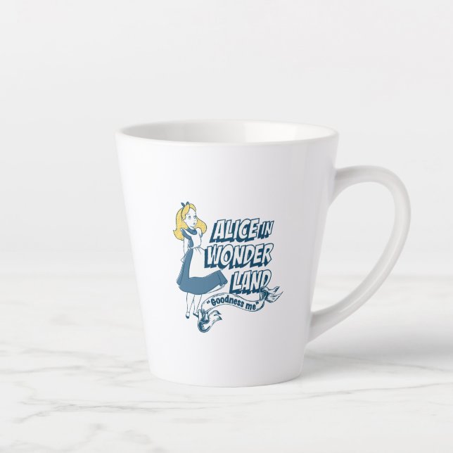 Tasse Latte Alice au pays des merveilles - Mon Dieu (Droite)