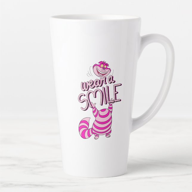 Tasse Latte Alice au pays des merveilles| Porter Un Sourire (Droite)