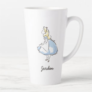 Tasse Latte Alice au pays des merveilles  This Way to Wonderla