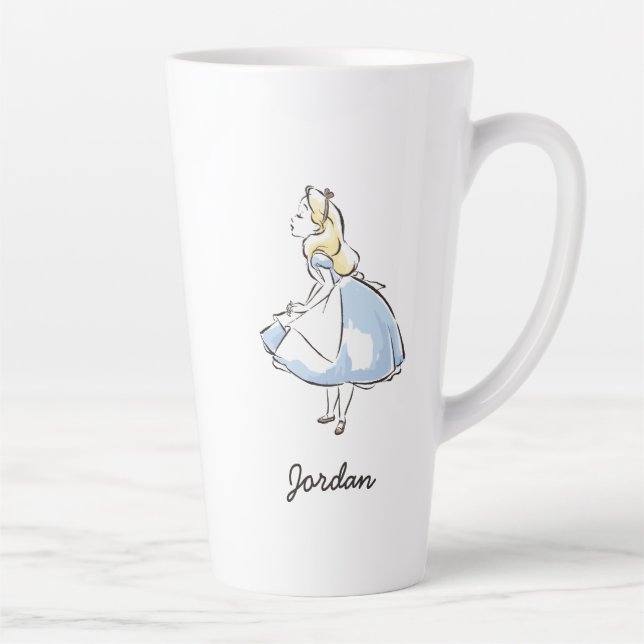 Tasse Latte Alice au pays des merveilles| This Way to Wonderla (Droite)