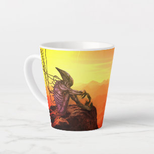 Tasse Latte Alien sur Mars