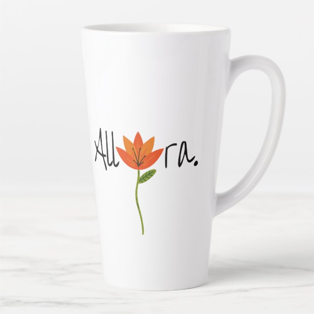 Tasse Latte Allora avec Lily (Droite)