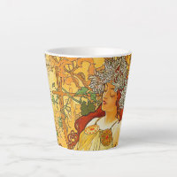 Alphonse Mucha Art Nouveau Automne