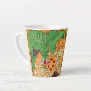 Tasse Latte Alphonse Mucha Prince et Dragon