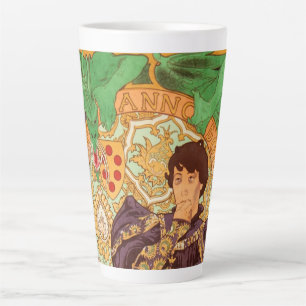 Tasse Latte Alphonse Mucha Prince et Dragon