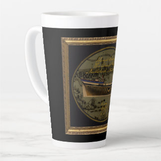 Tasse Latte American Colonial Schooner Sir Edward Hawke