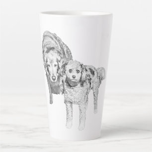 Tasse Latte Amis Gentils, Chaleur Matinale