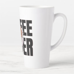 Tasse Latte Amoureux du café – Accro du café Désir de caféine