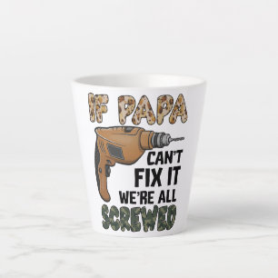Tasse Latte Amusant Pun Père plaisanter   FÊTE DES PÈRES