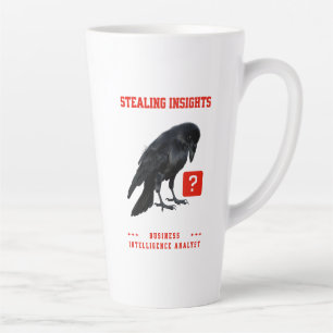 Tasse Latte Analyste en intelligence d'affaires Crow