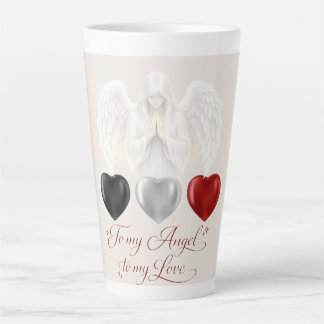 Tasse Latte AngeFoi SilverHeart