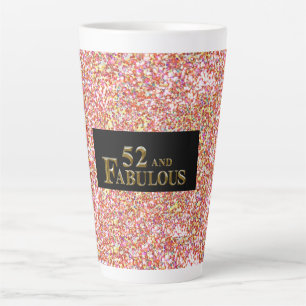 Tasse Latte Anniversaire 52 ans