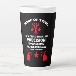 Tasse Latte Anniversaire quadragénaire