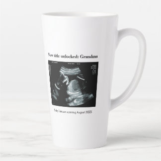 Tasse Latte Annonce de grossesse par échographie – Devenir gra