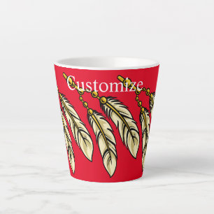 Tasse Latte Apache Feathers Thunder_Cove