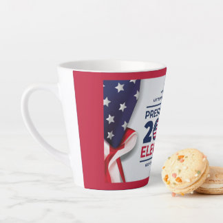 Tasse Latte Appuyez votre soutien avec nos chasses électorales