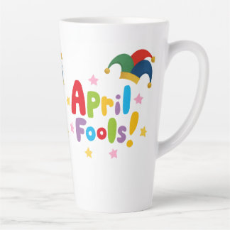 Tasse Latte April Fool's