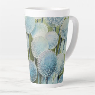 Tasse Latte Aquarelle du champ de souhaits