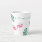 Aquarelle Flamant rose rose