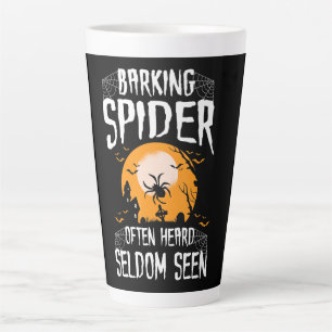 Tasse Latte Araignée d'écorce Entendue rarement vue drôle Hall