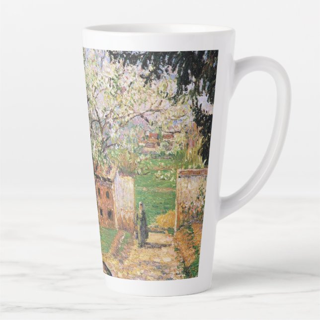 Tasse Latte Arbre à prune, Eragny Camille Pissarro (Droite)