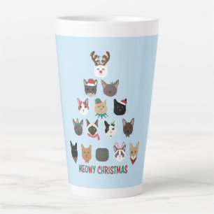 Tasse Latte Arbre de Noël