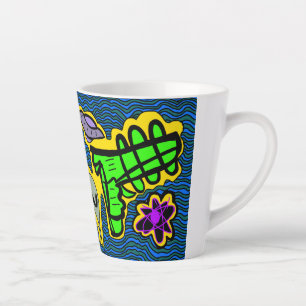 Tasse Latte arme extraterrestre et spatiale