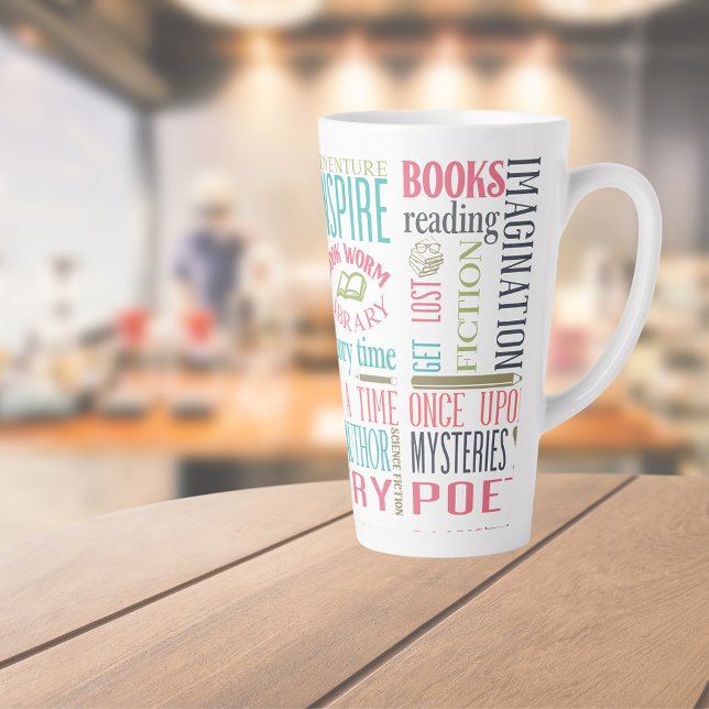 Tasse Latte Art du métro de la bibliothèque (Créateur téléchargé)