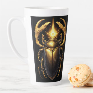 Tasse Latte art égyptien