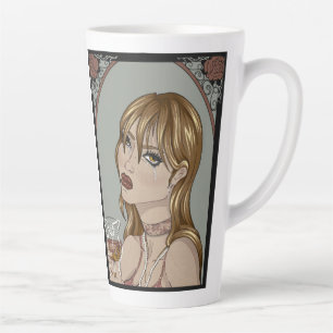 Tasse Latte Art Nouveau