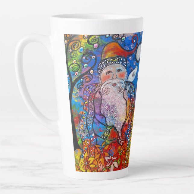 Tasse Latte Art original du Vieux St. Nick (Gauche)