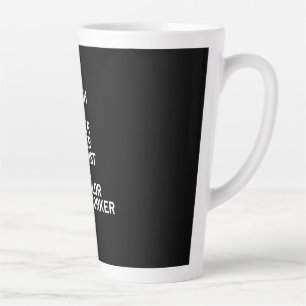 Tasse Latte Artiste à ongles Inspirer