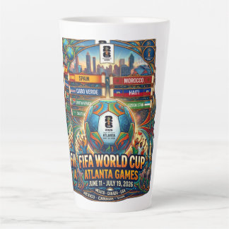 Tasse Latte Atlanta Georgia FIFA World Cup 2026