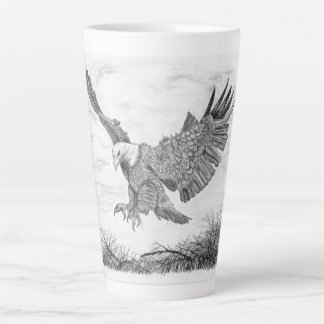 Tasse Latte Atterrissage d'aigle