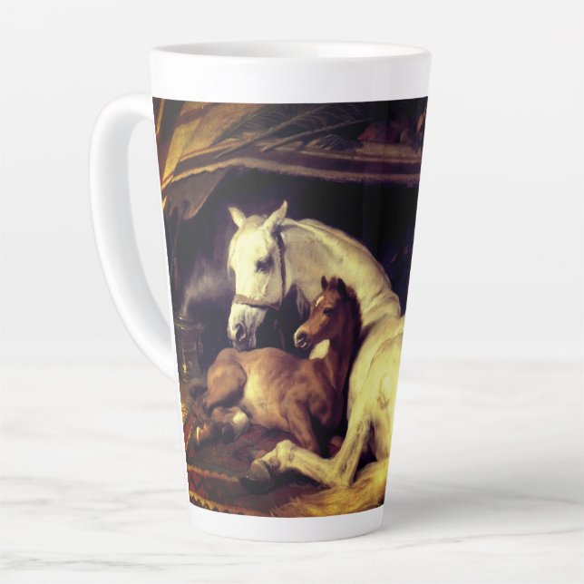 Tasse Latte Atterrisseur La tente Arabe (Angle gauche)