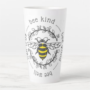 Tasse Latte Attitudes des abeilles