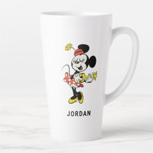 Tasse Latte Aucun service   Minnie avec guitare