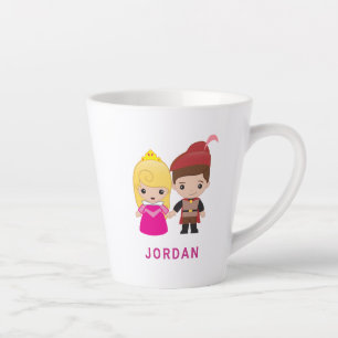 Tasse Latte Aurora et Philip Emoji
