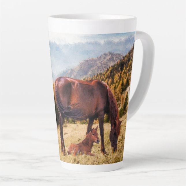 Tasse Latte Automne cosy       (Angle droit)