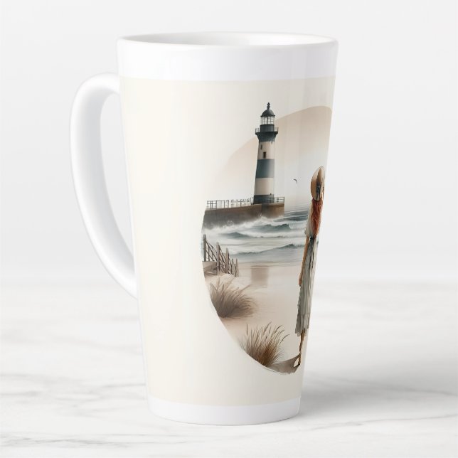 Tasse Latte Balade Phare (Angle gauche)