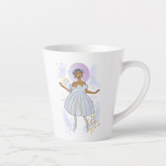 Tasse Latte Ballerina à la fée de prune de sucre