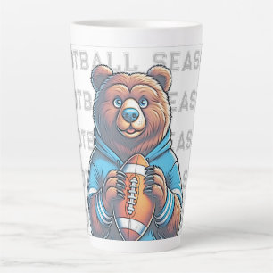 Tasse Latte Ballon de football américain personnalisé