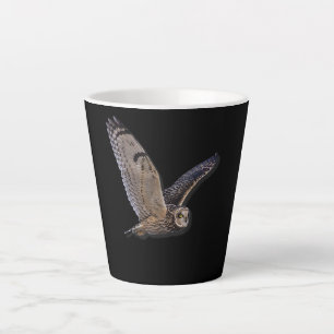 Tasse Latte Barn Owl Spirit Nature Animale Et Amour Extérieur