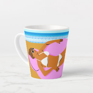 Tasse Latte Beachy Keen - rose