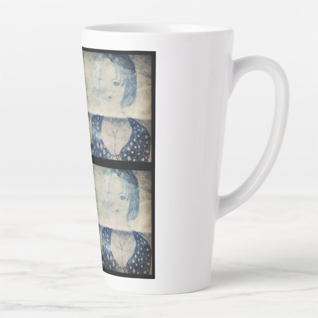 Tasse Latte beau comme le paradis (Droite)