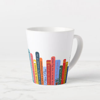 Tasse Latte Beau Livre