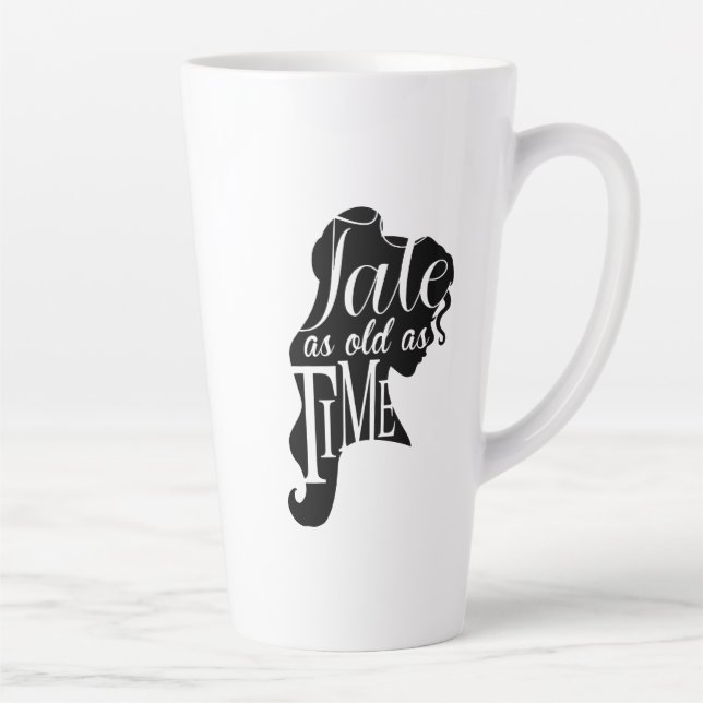 Tasse Latte Beauté & La Bête | Tale As Old As Time (Droite)