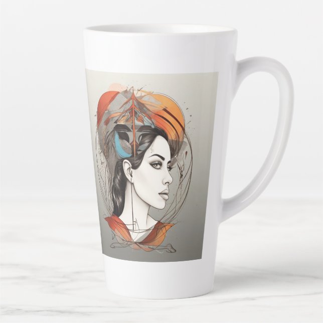 Tasse Latte beauté révélée (Droite)