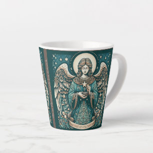 Tasse Latte Bel Ange sous les étoiles